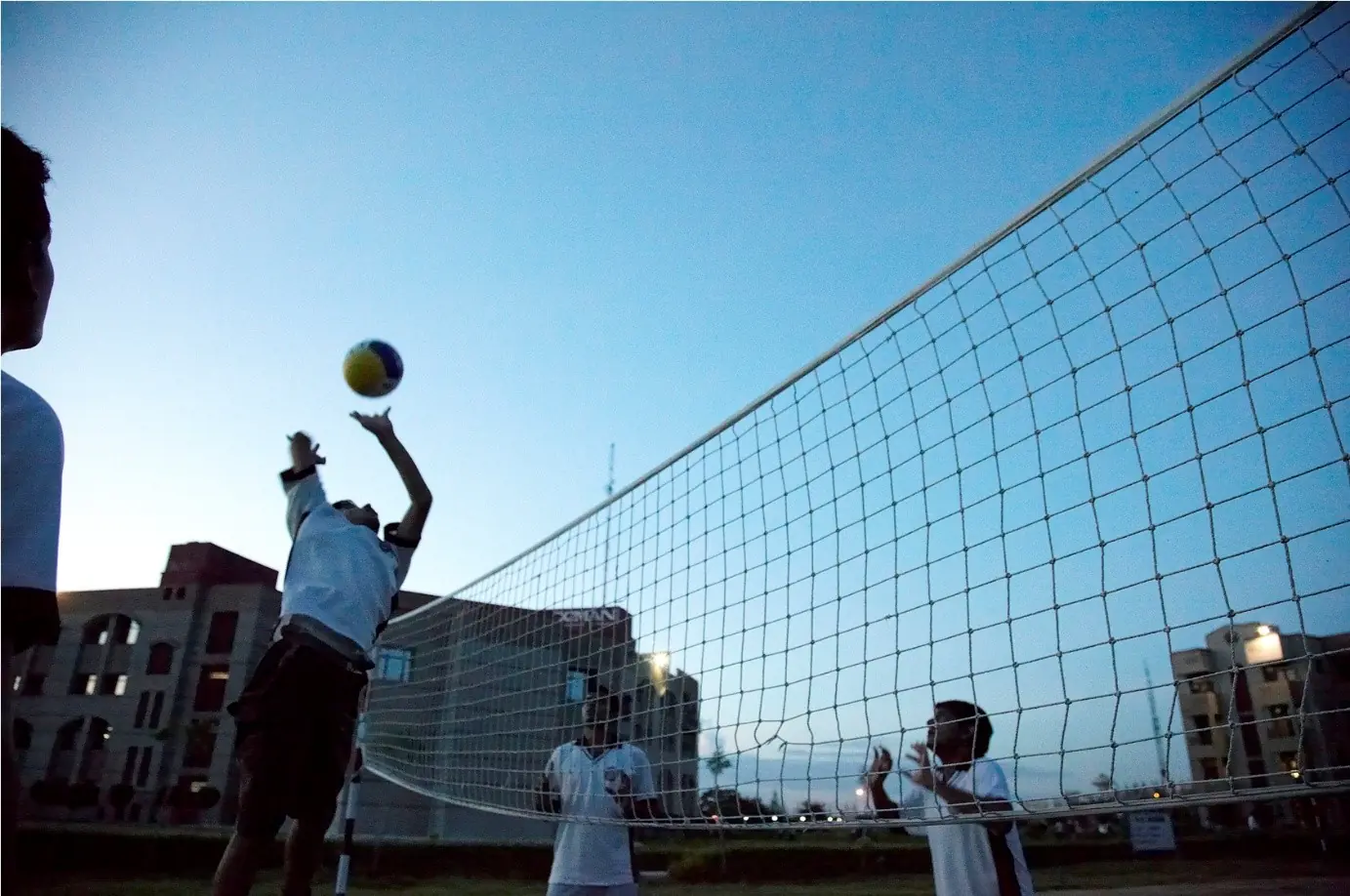 Volleyball Action at ACCMAN